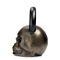 Гиря дизайнерська Skull бронзова
