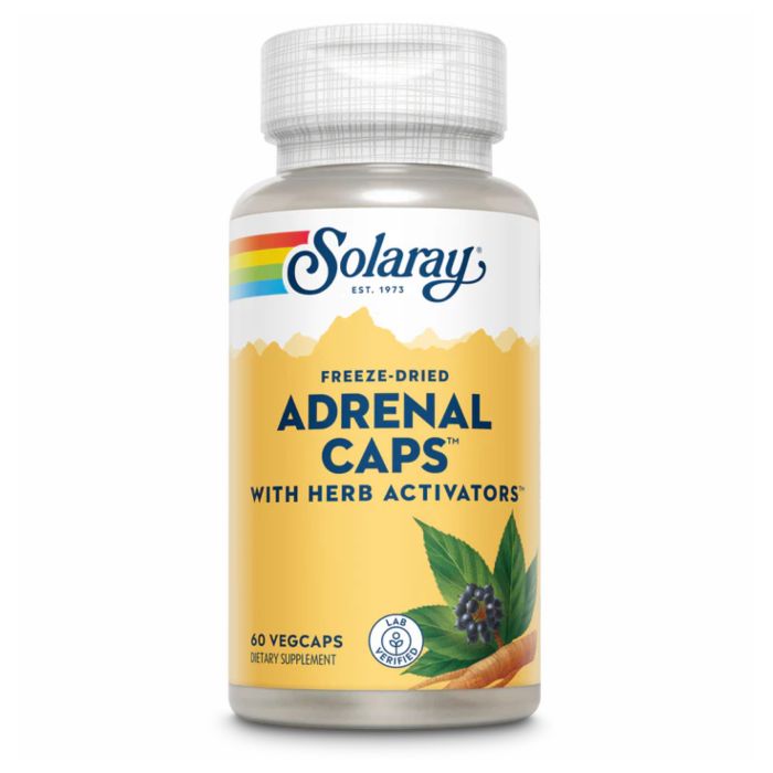 Solaray Adrenal 170 mg 60 vcaps для підтримки надниркових залоз