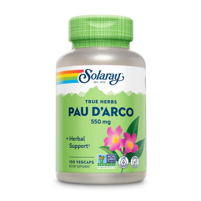 Solaray Pau D-Arco 550 mg 100 капсул