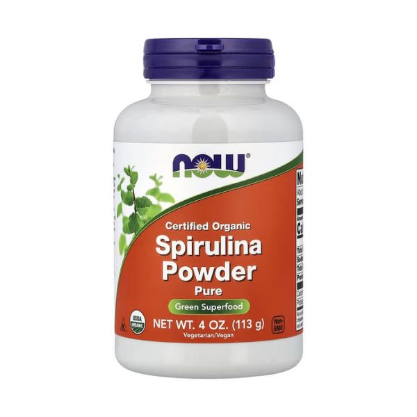 NOW Foods Spirulina Powder 113 g - органічна спіруліна в порошку