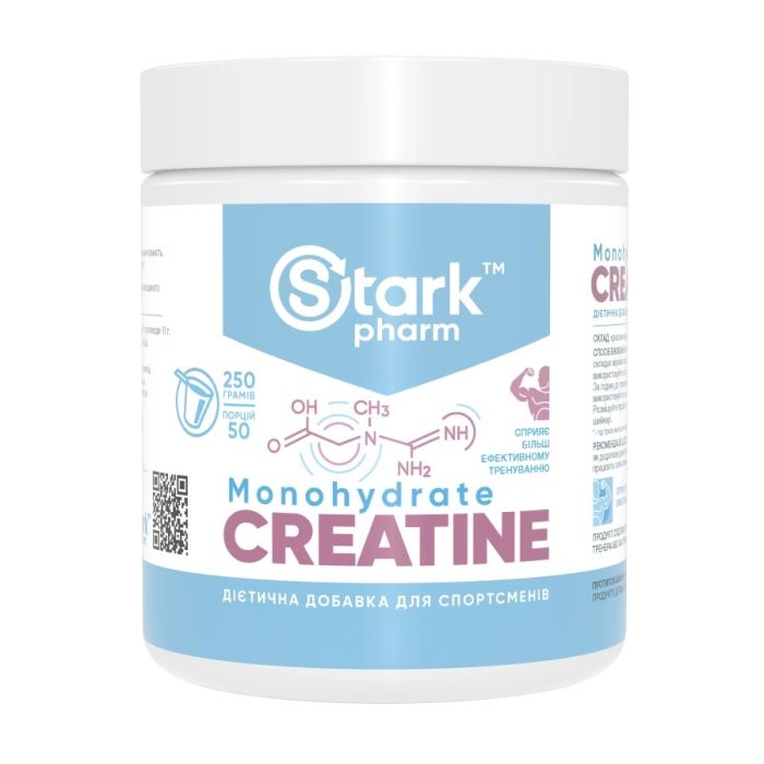 Stark Pharm Creatine Monohydrate powder 250 гр. креатин моногидрат недорого