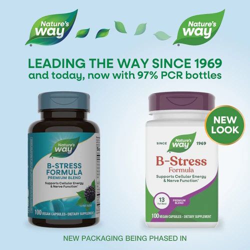 Nature’s Way B-Stress Formula 100 капсул - комплекс вітамінів групи B