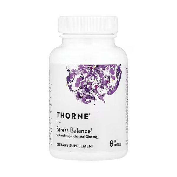 Thorne Stress Balance 60 капсул — вітаміни групи B і рослинні екстракти