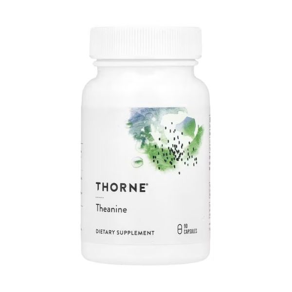 Thorne Theanine 90 капсул — 200 мг L-теаніну Suntheanine у капсулі