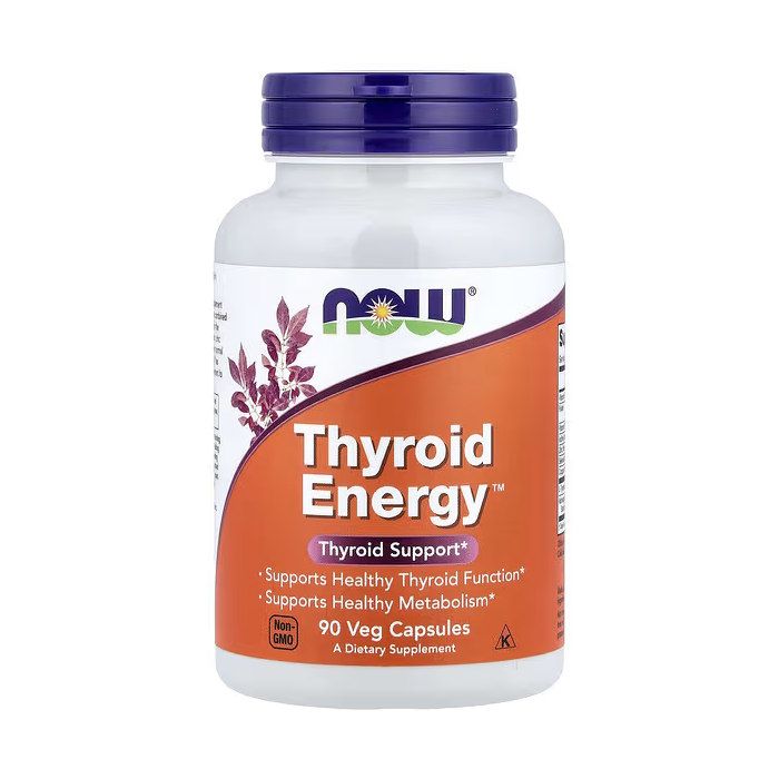 NOW Foods Thyroid Energy 90 капсул - комплекс для щитовидної залози