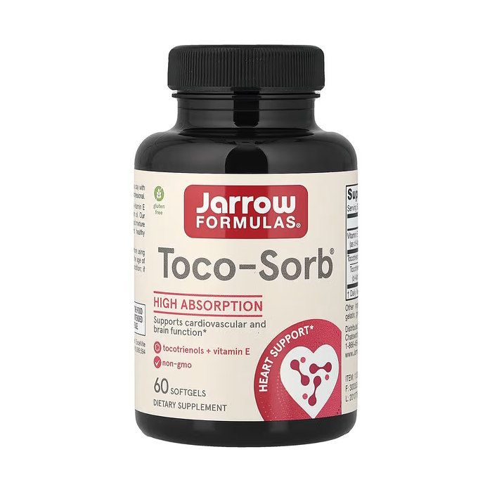 Jarrow Formulas Toco-Sorb 60 софтгелів - токотрієноли та вітамін E