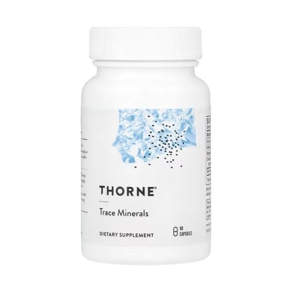 Thorne Trace Minerals 90 капсул — цинк, селен, марганець, хром і бор