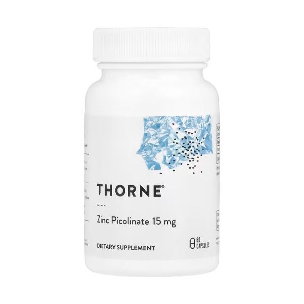 Thorne Zinc Picolinate 15 мг 60 капсул — пиколинат цинка
