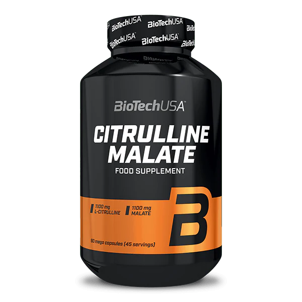 Biotech USA Citrulline Malate 90 капсул - L-цитрулін малат перед тренуваннями