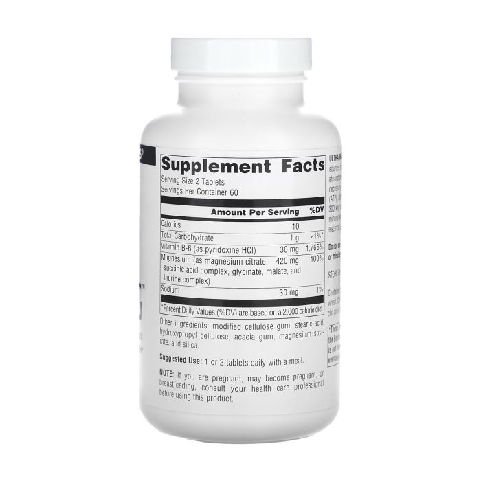 Source Natural Ultra-Mag Magnesium Complex - 60 tabs магній ультра комплекс