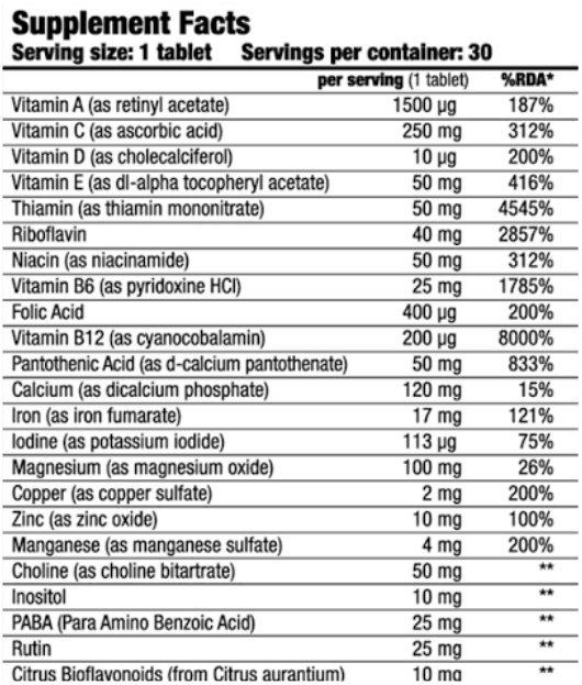 BioTech USA Vitabolic 30 таб.