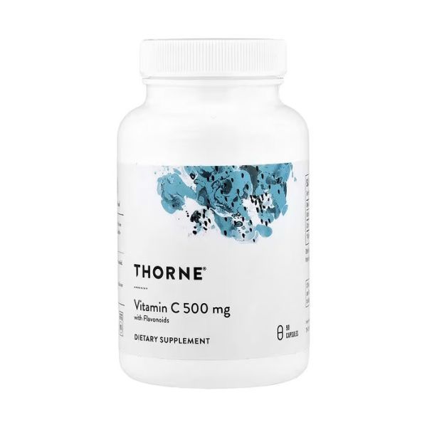 Thorne Vitamin C with Flavonoids 500 мг 90 капсул — вітамін C з біофлавоноїдами
